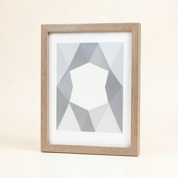 Geometric - Picture Frame Painting Print On Wood (synthetic illustration; no displayed measurements)