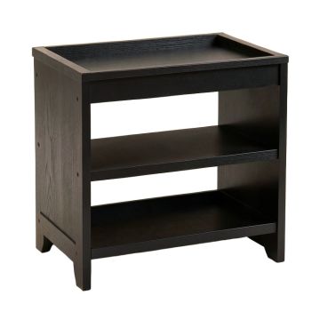 Oak Bluff Empty Countertop Canister Rack - Black