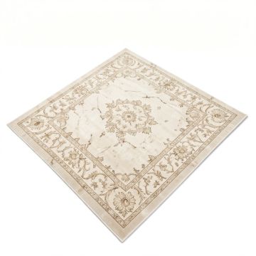 Fairmont Huntington Marble Border Power Loom Ivory Rug (synthetic illustration; no displayed measurements)