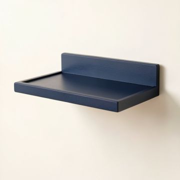 Hazel Branch Wall-Mounted Cat Perch - Navy (synthetic illustration; no displayed measurements)