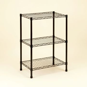 Chehalis 35.4 '' H X 34.6 '' W X 15.7 '' D 3 Tiers Kitchen Multifunctional Storage Cabinet Rack (synthetic illustration; no displayed measurements)