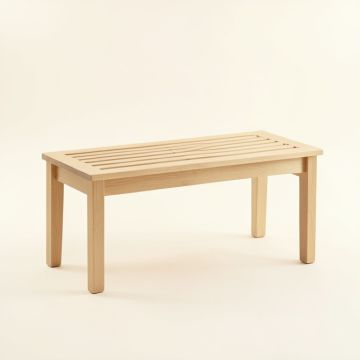 Holly Edge Indoor Bench - Beige (synthetic illustration; no displayed measurements)