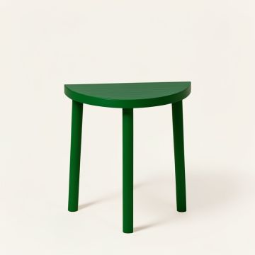Cedar Arc Compact Balcony Table (synthetic illustration; no displayed measurements)