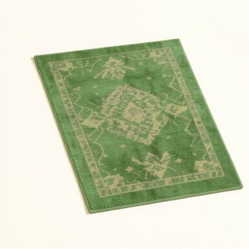Rowley Regis Cream/Plum Purple/Basil Green Area Rug (synthetic illustration; no displayed measurements)