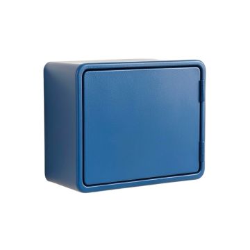Bay Crossing Wall-Mounted Entry Cabinet - Blue