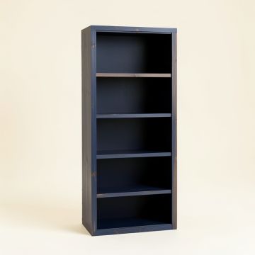 Linden Canyon Narrow Cubby Tower - Navy (synthetic illustration; no displayed measurements)