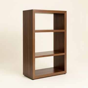 Mourya 70.75 '' H X 35 '' W Geometric Bookcase (synthetic illustration; no displayed measurements)
