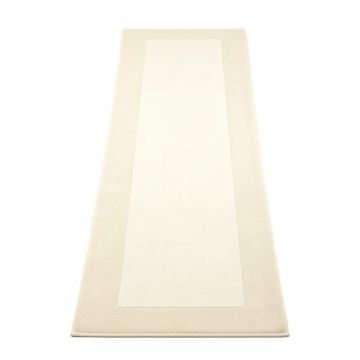 Vale Bend Narrow Runner Rug - Ivory