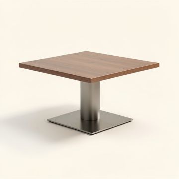 Pedestal Coffee Table (synthetic illustration; no displayed measurements)