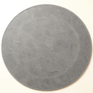 Dune Bluff Round Area Rug - Gray (synthetic illustration; no displayed measurements)