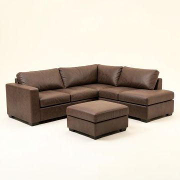 Abhisek 78.4 '' Wide Reversible Modular Corner Sectional With Ottoman (synthetic illustration; no displayed measurements)