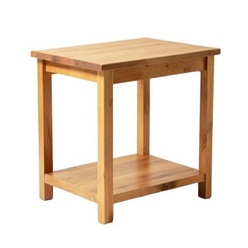 Javed Roll About Kitchen Cart With Wood Top