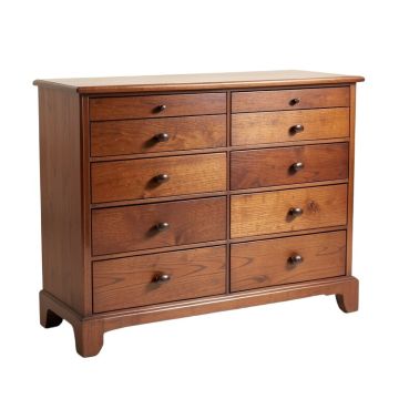 Fuselier 12 Drawer Double Dresser