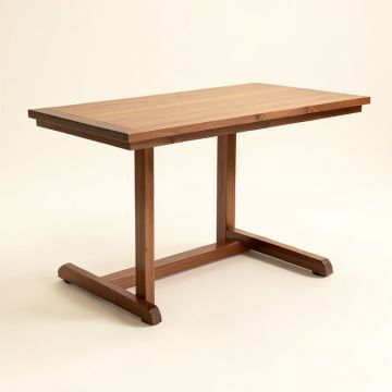 Catalina Solid Wood Dining Table (synthetic illustration; no displayed measurements)