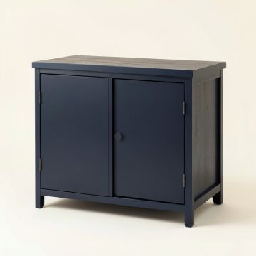 Cove Bluff Freestanding Laundry Folding Counter - Navy (synthetic illustration; no displayed measurements)