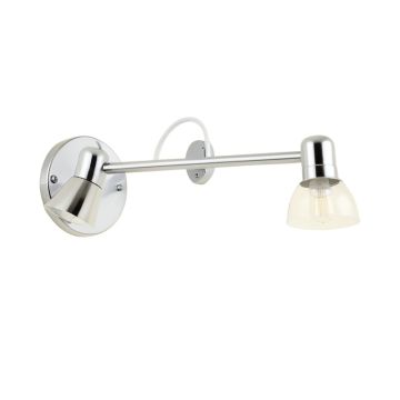 Gilbertson 2-Light Chrome Vanity Light (synthetic illustration; no displayed measurements)