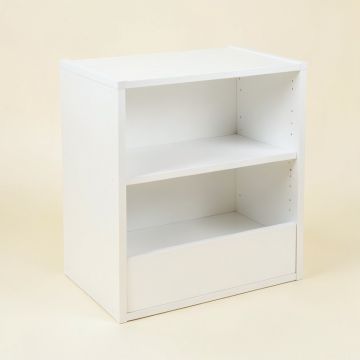 Cove Arc Low Toy Storage Unit - White (synthetic illustration; no displayed measurements)