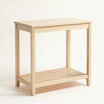Maple Brook Freestanding Laundry Folding Counter - Beige (synthetic illustration; no displayed measurements)