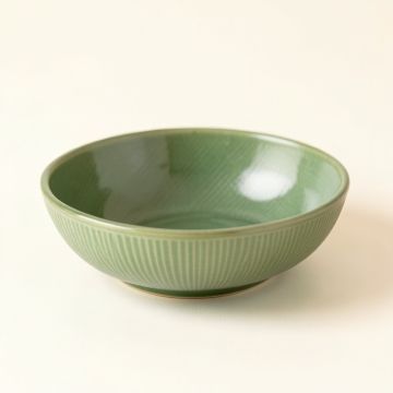 Laurel Crossing Dining Bowl - Green (synthetic illustration; no displayed measurements)