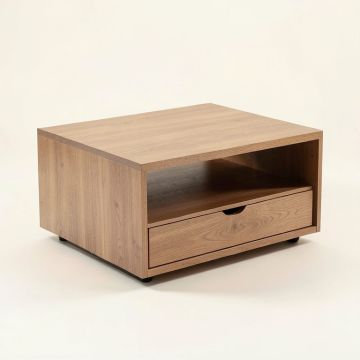 Gowans Floor Shelf Coffee Table With Storage (synthetic illustration; no displayed measurements)