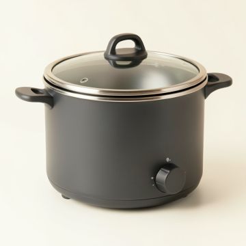 360 Cookware Gourmet Slow Cooker (synthetic illustration; no displayed measurements)