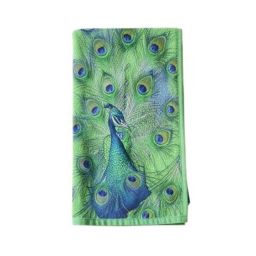 Pattern Peacock Art Hand Towel