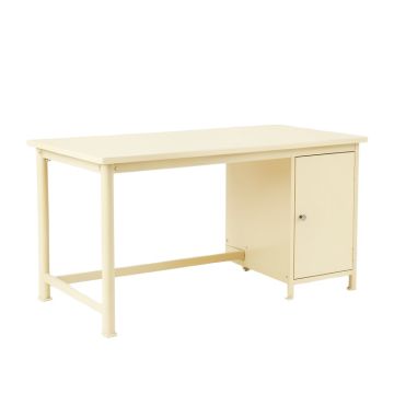 Ash Bluff Empty Workshop Workbench - Cream