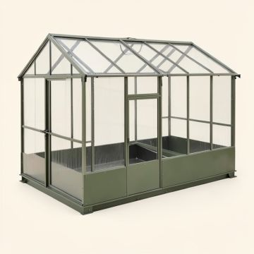Monticello 8 Ft. W X 8 Ft. D Greenhouse (synthetic illustration; no displayed measurements)