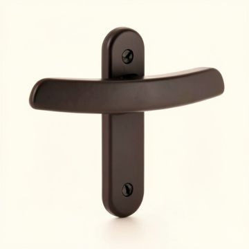 Custom Broadway Non-Turning Lever With Kinsler Trim (synthetic illustration; no displayed measurements)