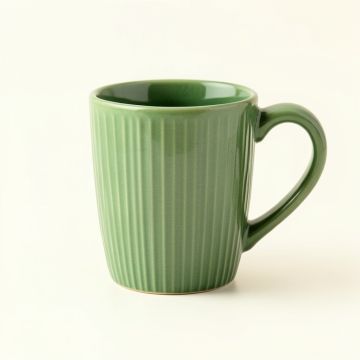 Cedar Arc Ceramic Mug (synthetic illustration; no displayed measurements)
