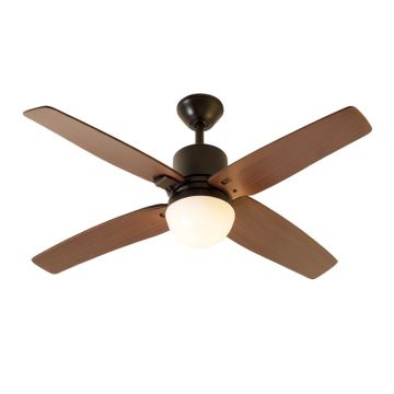 32.9 '' Milne 4 - Blade Caged Ceiling Fan