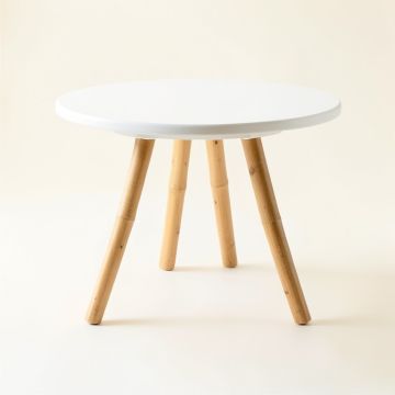 River Branch Patio Table - White (synthetic illustration; no displayed measurements)