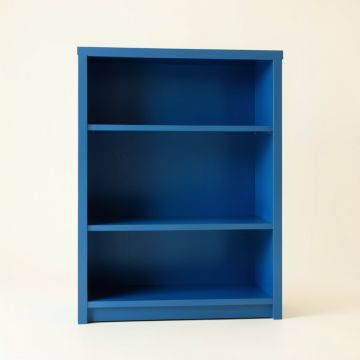 Spruce Bluff Freestanding Bookcase - Blue (synthetic illustration; no displayed measurements)