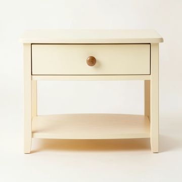 Dune Falls Nightstand - Cream (synthetic illustration; no displayed measurements)