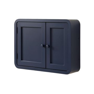 Lake Crest Wall-Mounted Entry Cabinet - Navy