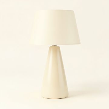 Heming 25.25 '' Cream Table Lamp Set (synthetic illustration; no displayed measurements)