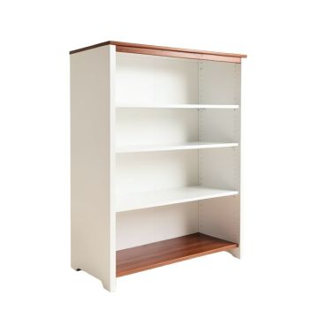 Malaga 86.61 '' H X 57.09 '' W Solid Wood Standard Bookcase (synthetic illustration; no displayed measurements)