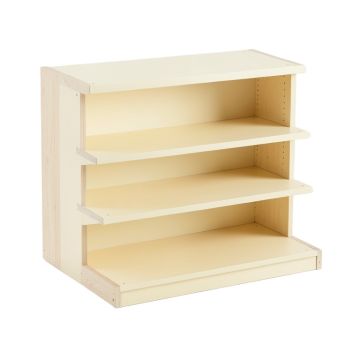 Vale Bluff Desktop Shelving Unit - Cream