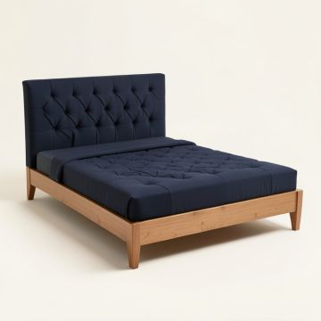 Cecilia Tufted Upholstered Platform Bed (synthetic illustration; no displayed measurements)