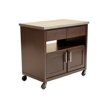 Rouge Et Noir Kitchen Cart