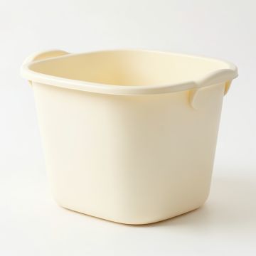 Laurel Crest Laundry Hamper - Cream (synthetic illustration; no displayed measurements)