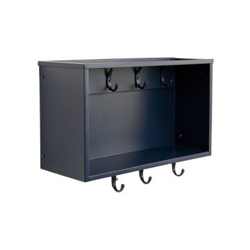 Cedar Dell Wall-Mounted Entryway Organizer Shelf - Navy