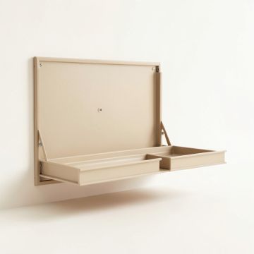 Slate Canyon Empty Wall-Mounted Tool Organizer Panel - Beige (synthetic illustration; no displayed measurements)