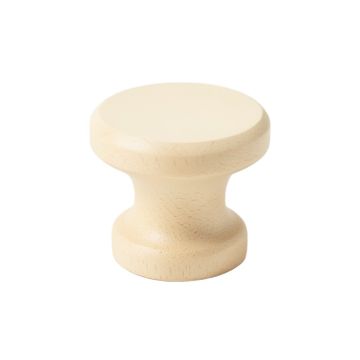 Spruce Branch Cabinet Knob Without Packaging - Cream