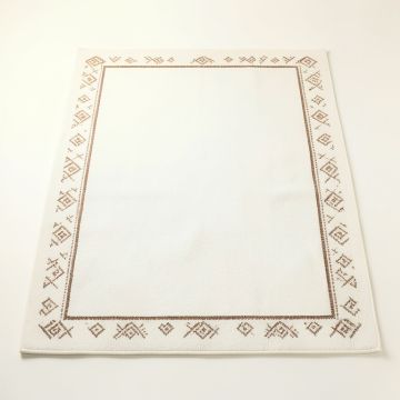 River Bend Rectangular Area Rug - White (synthetic illustration; no displayed measurements)