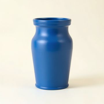 Linden Branch Empty Decorative Vase - Blue (synthetic illustration; no displayed measurements)