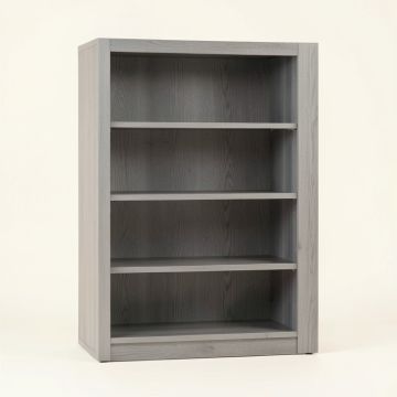 Oak Branch Freestanding Bookcase - Gray (synthetic illustration; no displayed measurements)