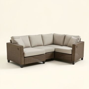 Strader 4 Piece Sofa Seating Group With Cushions (synthetic illustration; no displayed measurements)