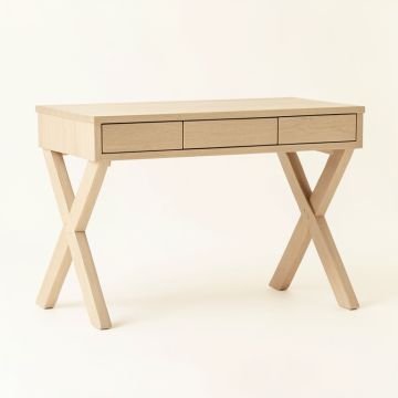 Hill Canyon Writing Desk - Beige (synthetic illustration; no displayed measurements)