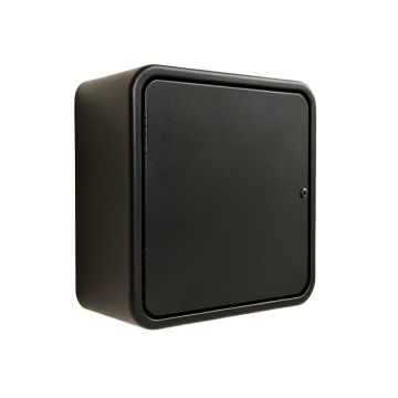 Elm Bend Wall-Mounted Entry Cabinet - Black